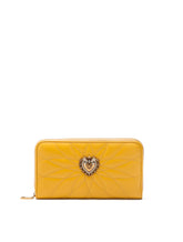 Zip-around Devotion wallet in nappa leather - | Dolce & Gabbana