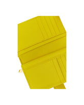 Dolce & Gabbana Wallet In Yellow Hammered Calf Leather - | Dolce & Gabbana
