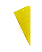 Small Dauphine calfskin continental wallet with plate detail - | Dolce & Gabbana