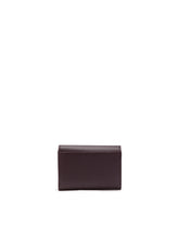 SMALL CONTINENTAL WALLET WITH DG RHINESTONES IN DAUPHINE CALFSKIN - | Dolce & Gabbana