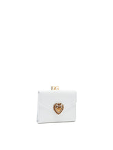 French flap Devotion wallet in calfskin - | Dolce & Gabbana