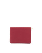Solid-coloured wallet in drummed calf leather - | Dolce & Gabbana