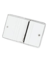 Calfskin wallet with logo print - | Dolce & Gabbana