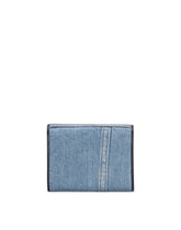 Small continental Devotion wallet in patchwork denim - | Dolce & Gabbana