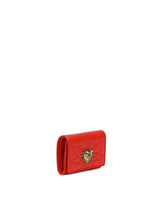 Small Devotion wallet in quilted nappa leather - | Dolce & Gabbana