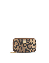 Leo crepe keychain with zipper and logo tag - | Dolce & Gabbana