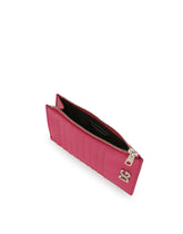 LARGE VERTICAL DAUPHINE CALFSKIN CREDIT CARD HOLDER - | Dolce & Gabbana