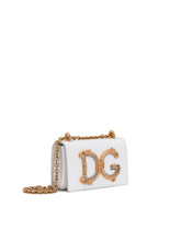 Calfskin DG Girls phone bag - | Dolce & Gabbana
