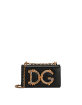 Calfskin DG Girls phone bag - | Dolce & Gabbana