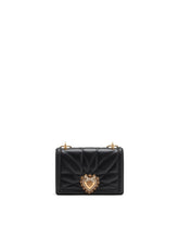 Devotion mini bag in matelassé nappa leather - | Dolce & Gabbana