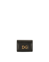 Calfskin airpods pro case with baroque DG logo - | Dolce & Gabbana