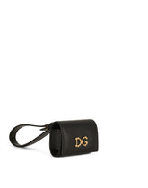 Calfskin airpods pro case with baroque DG logo - | Dolce & Gabbana