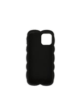 Quilted-effect rubber iPhone 12 Pro cover with DG logo - | Dolce & Gabbana