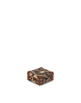 Leo crepe AirPods case with branded plaque - | Dolce & Gabbana