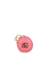 Patent leather coin pocket and rhinestone-detailed DG logo - | Dolce & Gabbana