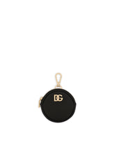 Calfskin coin pocket with DG logo - | Dolce & Gabbana