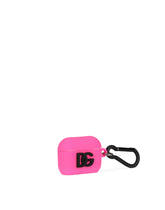 Rubber airpods pro case with DG logo - | Dolce & Gabbana