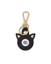 Dauphine calfskin airtag case - | Dolce & Gabbana