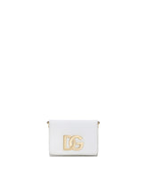 Polished calfskin DG micro bag - | Dolce & Gabbana