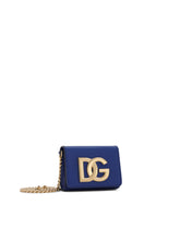 Polished calfskin DG micro bag - | Dolce & Gabbana