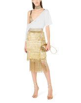 Phone bag with branded maxi-plate - | Dolce & Gabbana