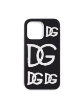 Branded rubber iPhone 13 Pro cover - | Dolce & Gabbana