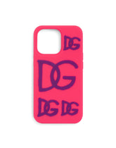 Branded rubber iPhone 13 Pro cover - | Dolce & Gabbana