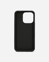 Lace rubber iPhone 14 Pro cover - | Dolce & Gabbana