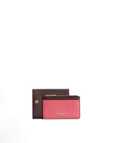 Calf leather wallet with DG logo - | Dolce & Gabbana