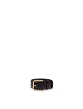 Crocodile-print leather bracelet - | Dolce & Gabbana