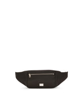 Solid-coloured nylon waist bag - | Dolce & Gabbana