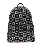 Nylon Backpack with all-over DG logo - | Dolce & Gabbana