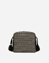 Coated jacquard crossbody bag - | Dolce & Gabbana