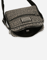 Coated jacquard crossbody bag - | Dolce & Gabbana