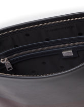 Flat clutch Monreale in bicolour calf leather with heat-pressed logo - | Dolce & Gabbana