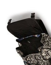 NYLON BACKPACK WITH MAIOLICA PRINT - | Dolce & Gabbana