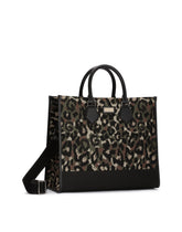 Large camouflage jacquard shopper - | Dolce & Gabbana