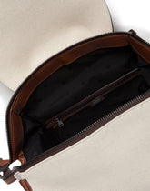 EDGE BACKPACK IN CANVAS AND COWHIDE - | Dolce & Gabbana
