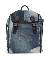 Patchwork denim edge backpack - | Dolce & Gabbana