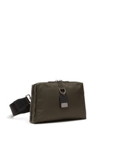 SOFT DNA CROSSBODY BAG IN NYLON WITH BRANDED METAL TAG - | Dolce & Gabbana