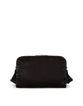 Nero Sicilia dna nylon messenger bag with branded tag - | Dolce & Gabbana