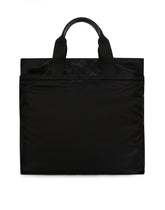 Nylon shopper with branded plate - | Dolce & Gabbana