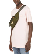 Nero Sicilia dna nylon belt bag with branded tag - | Dolce & Gabbana