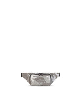 Camouflage-print nylon belt bag with branded tag - | Dolce & Gabbana