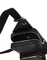Palermo backpack in hammered calfskin with branded plate - | Dolce & Gabbana