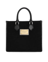Small terrycloth shopper - | Dolce & Gabbana