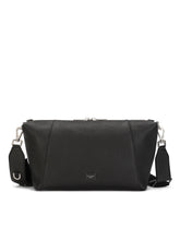 Palermo crossbody bag in hammered calfskin with branded plate - | Dolce & Gabbana