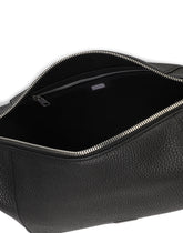 Palermo crossbody bag in hammered calfskin with branded plate - | Dolce & Gabbana