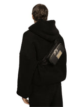 Grainy calfskin belt bag - | Dolce & Gabbana