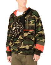 Camouflage jacquard belt bag - | Dolce & Gabbana